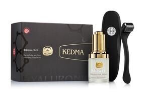 Kedma Derma Roller and Elixir+ Nourishing Night Serum Set